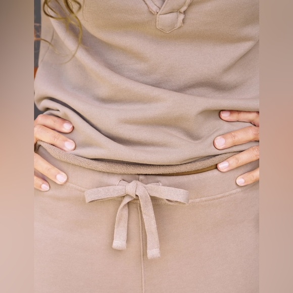 Frank & Eileen Catherine Triple Fleece Pants Sz S Toasted - Picture 2 of 8